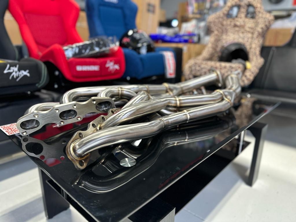 High-Performance SPDZ1 Long Tube Headers for Nissan & Infiniti VQ35DE/HR - Korvel