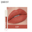 QIBEST Silky Lip Glaze - Brillo Labial No Pegajoso y de Larga Duración