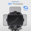 360 Degrees Car Phone Holder Universal Smartphone Stands Car Rack Dashboard Support for Auto Grip Mobile Phone Fixed Bracket - Korvel