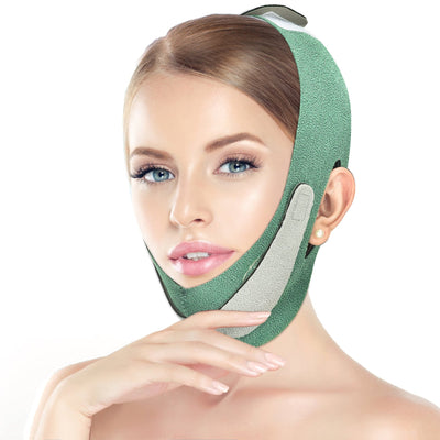 Hailicare Face-Lift V-Belt Graphene Japanese-Style V-Face Tool Small Face Mask Face Correction Bandage - Korvel