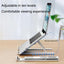 Laptop stand N3 folding lifting and cooling base, desktop tablet portable stand - Korvel