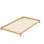 Elegant Golden Metal Daybed with Trundle - Twin Size