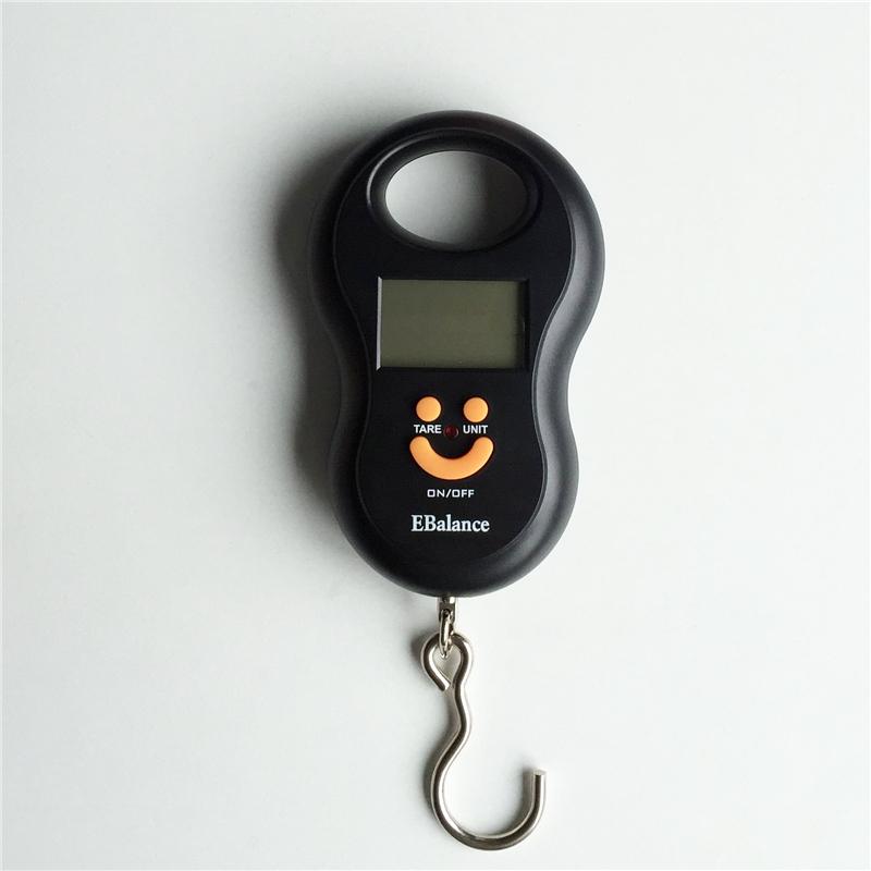 Hanging Scale 50Kg /10g Digital Scale BackLight Fishing Pocket Weight scale Luggage Scales Kg Lb OZ - Korvel