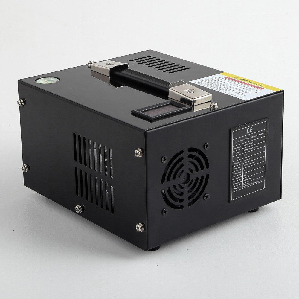 Car 12V Electric High-Pressure Air Compressor 30MPA Diving Breathing Pump 4500PSI - Korvel