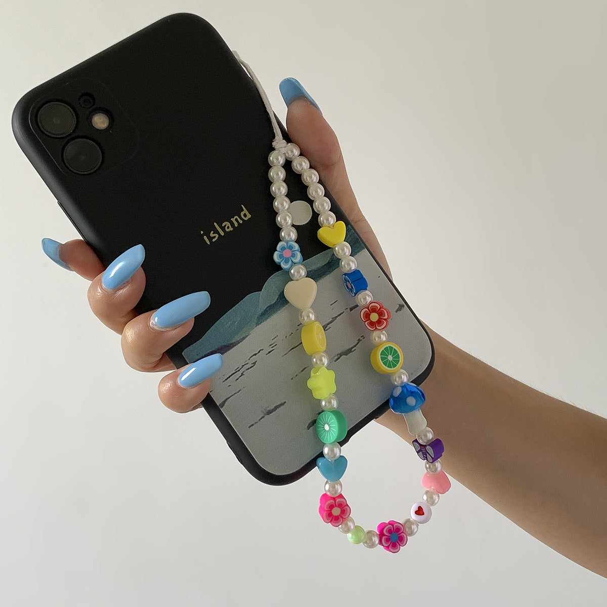 Creative Daisy Fruit Phone Chain Accessory