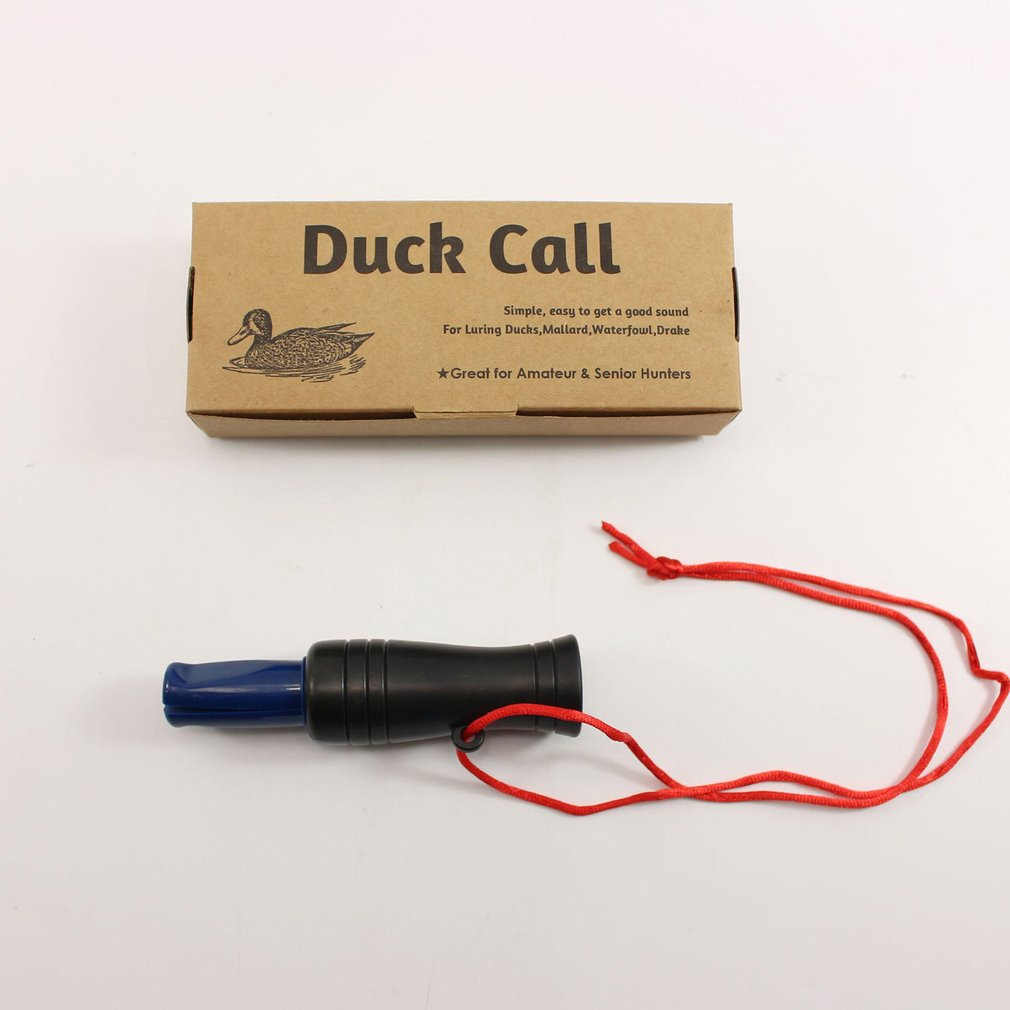 Outdoor Hunting Imitation Duck Call Whistle Lure Wild Duck Pheasant Wild Goose Plastic Whistle - Korvel