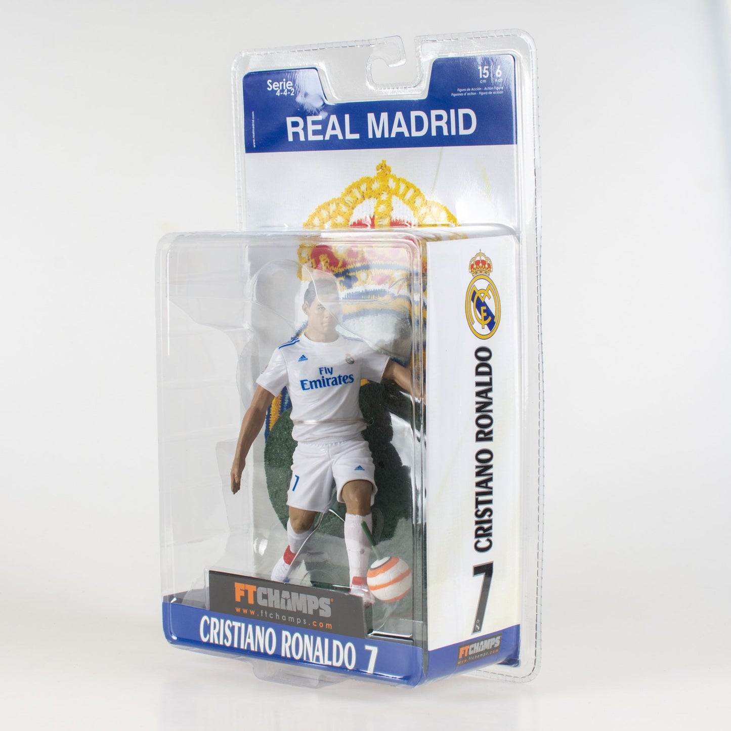 Figurine commémorative de Cristiano Ronaldo et Lionel Messi