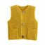 Versatile Crochet Hollow Vest in Solid Colors