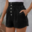 Perfee Pocketed High Waist Shorts - Korvel