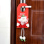 New Christmas Decorations Window Display Pendant Cartoon Old Man Snowman Doll Christmas Fabric Door Hanging - Korvel