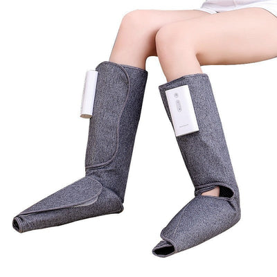 Electric Air Wave Leg Calf Massager with Hot Compress