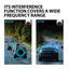 Car Stealth Jammer, Portable Radio Jammer With Adjustable Blocking Signal Coverage - Korvel
