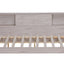 Full Size Daybed Frame with Storage Bookcases - White Oak