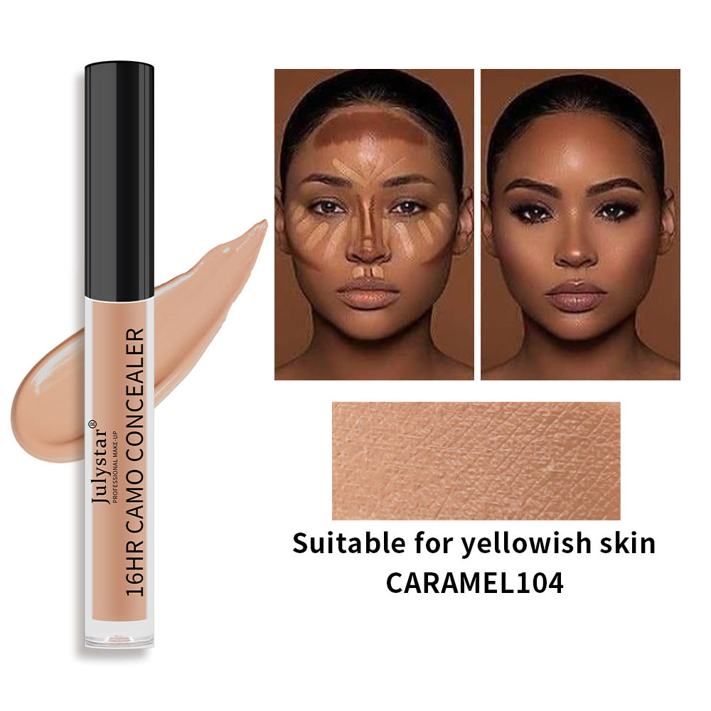 New Concealer Waterproof Non-Removal Concealer Liquid Concealer Cover Face Dark Circles Acne Marks Concealer - Korvel