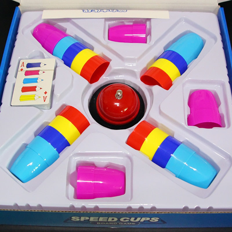 Jeu de société Speed Cups - Un jeu amusant pour toute la famille