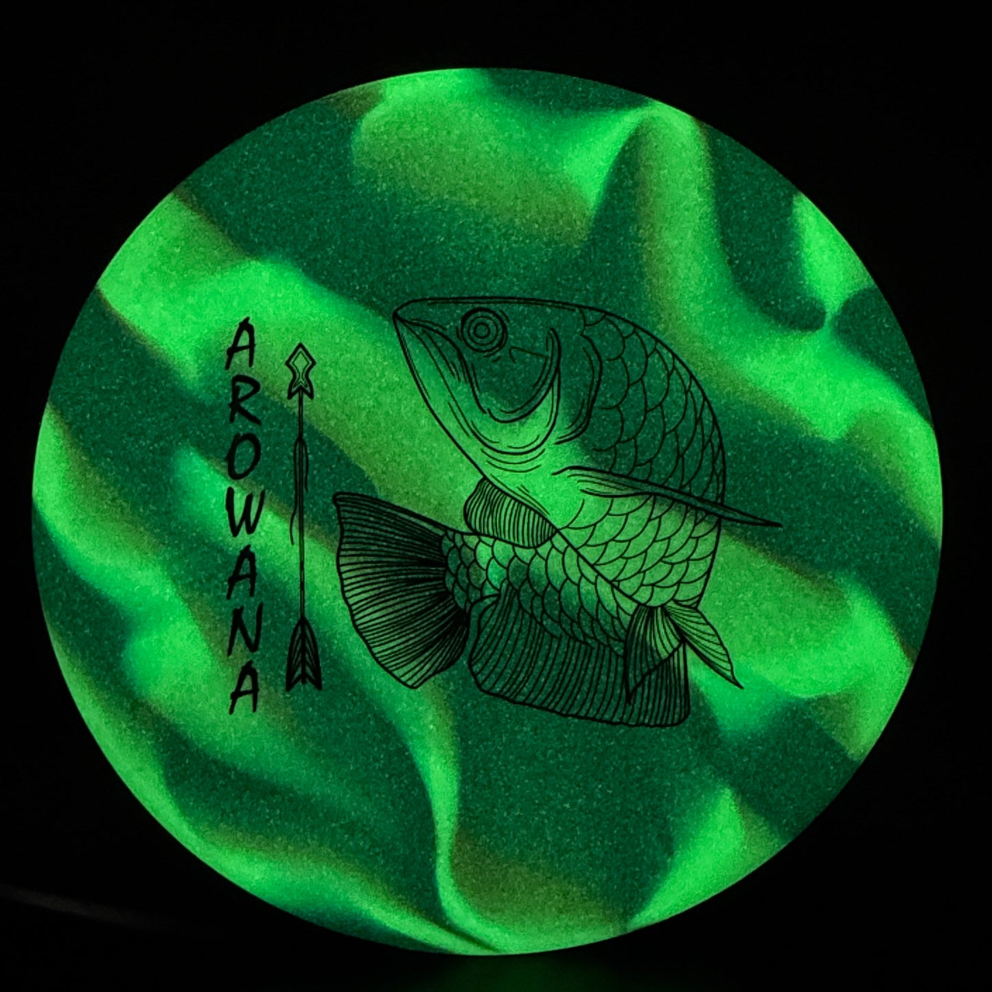glO-G Arowana - Seafoam Disc Golf Putter