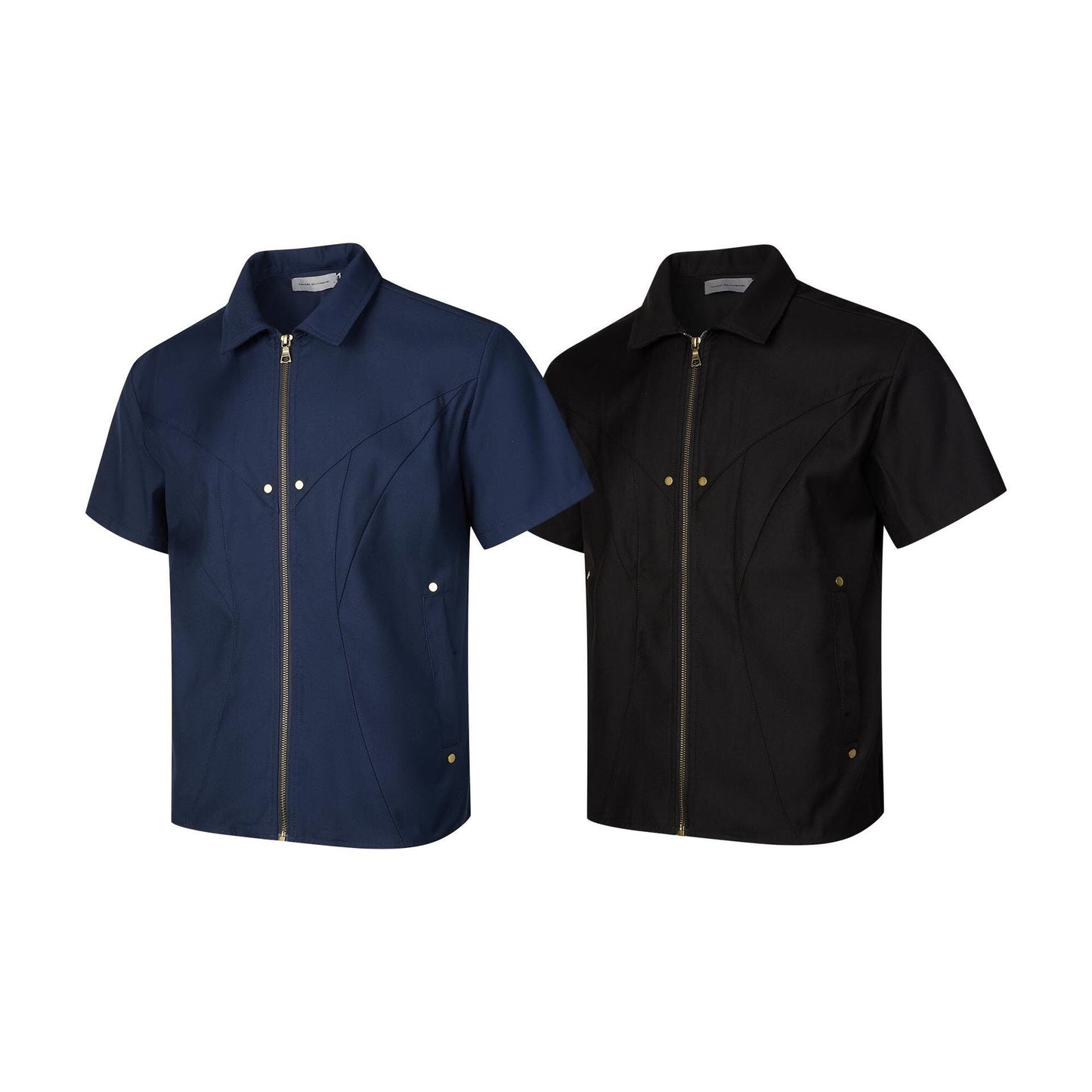 Men's Loose Short Sleeved Shirt - Japanese Retro Style