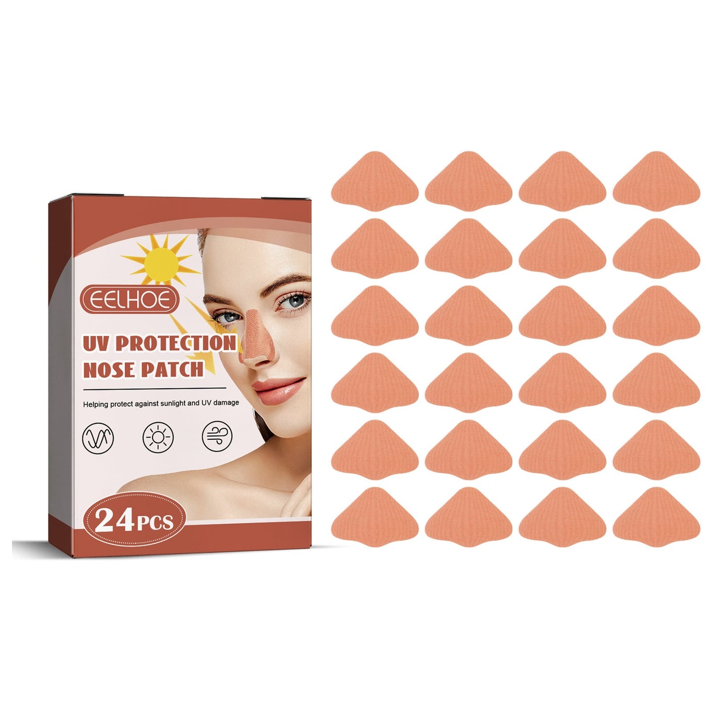 Patch nasal protecteur respirant pour un confort en extérieur