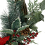 23.5" POINSETTIA/BERRY/EUCALYPTUS HALF WREATH - Korvel