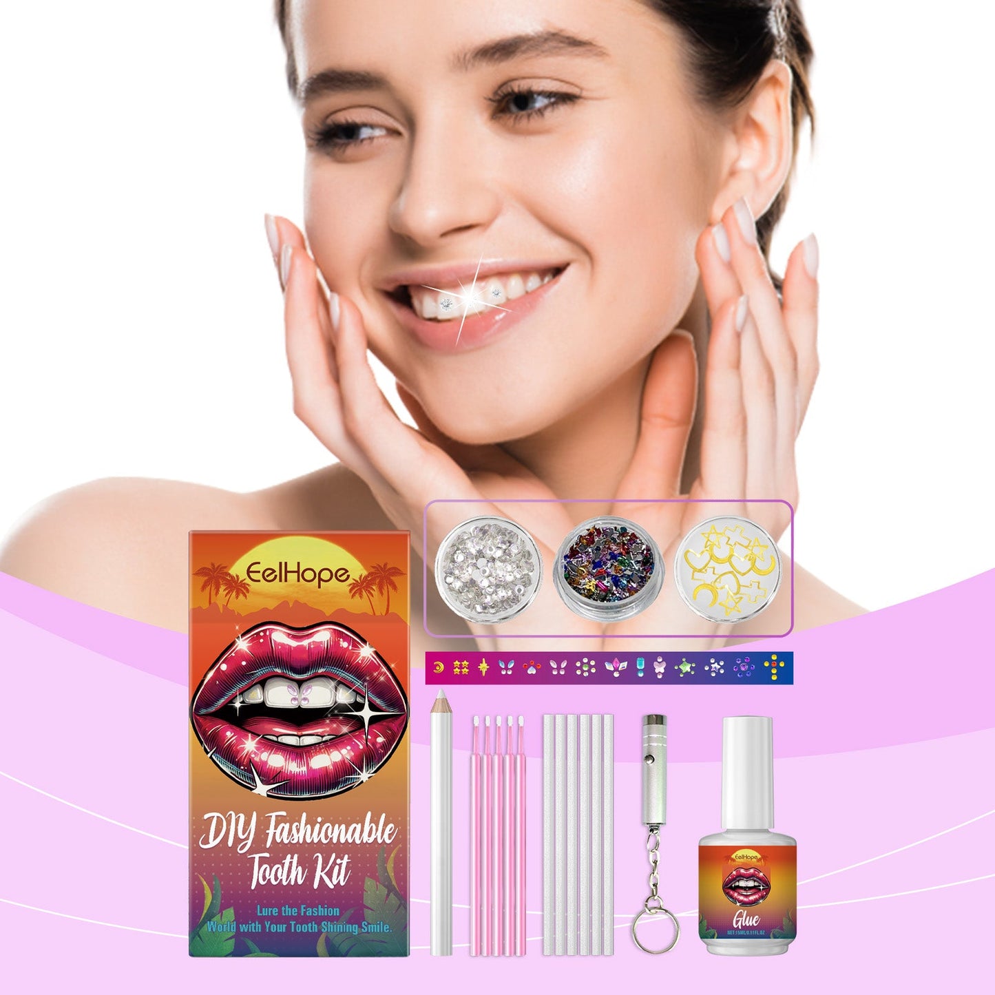Kit de beauté dentaire pour une décoration de sourire unique