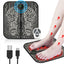 The Latest Remote Control With Patch Ems Tens Smart Shiatsu Foot Massager Muscle Stimulator Vibration Massage Pad - Korvel