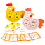 Wooden early education two person battle facial expressions building blocks logical thinking focus parent-child board game - Korvel