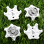 14Pcs /Lot TPR Golf Spikes Pins 1/4 Turn Fast Twist Shoe Spikes Replacement Accessories Golf Training Aids FITS PING SYSTEM - Korvel