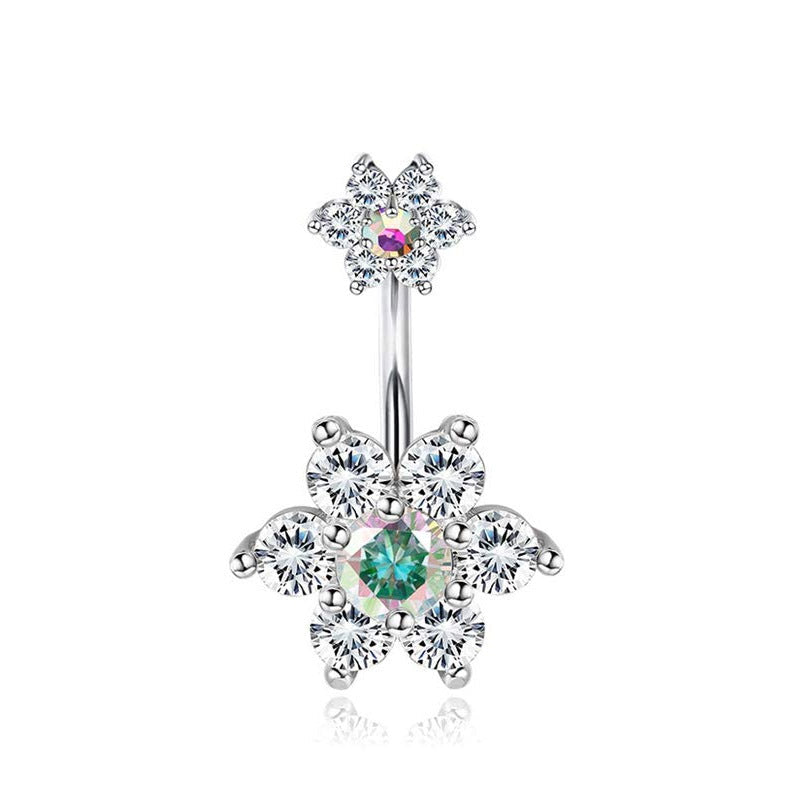 Navel Ring Creative Bat Bee Navel Buckle Navel Ring Body Piercing Jewelry - Korvel