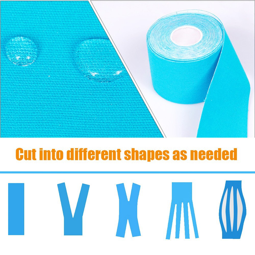 Premium Cotton Waterproof Kinesiology Tape - 5cm Muscle Patch