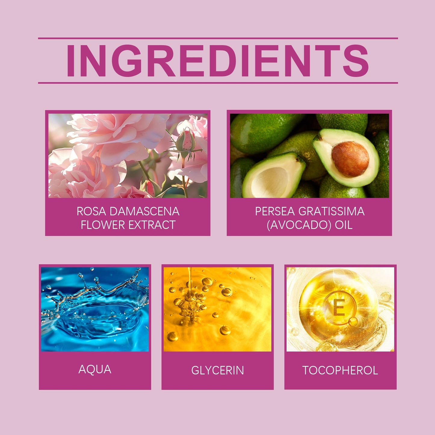 Crème raffermissante à la rose - Crème hydratante et éclaircissante