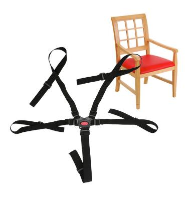 1pc Baby Protection Seat Stroller Belt 5 Point Harness Safe Belt Seat For Stroller High Chair Pram Buggy Children Kid Pushchair - Korvel