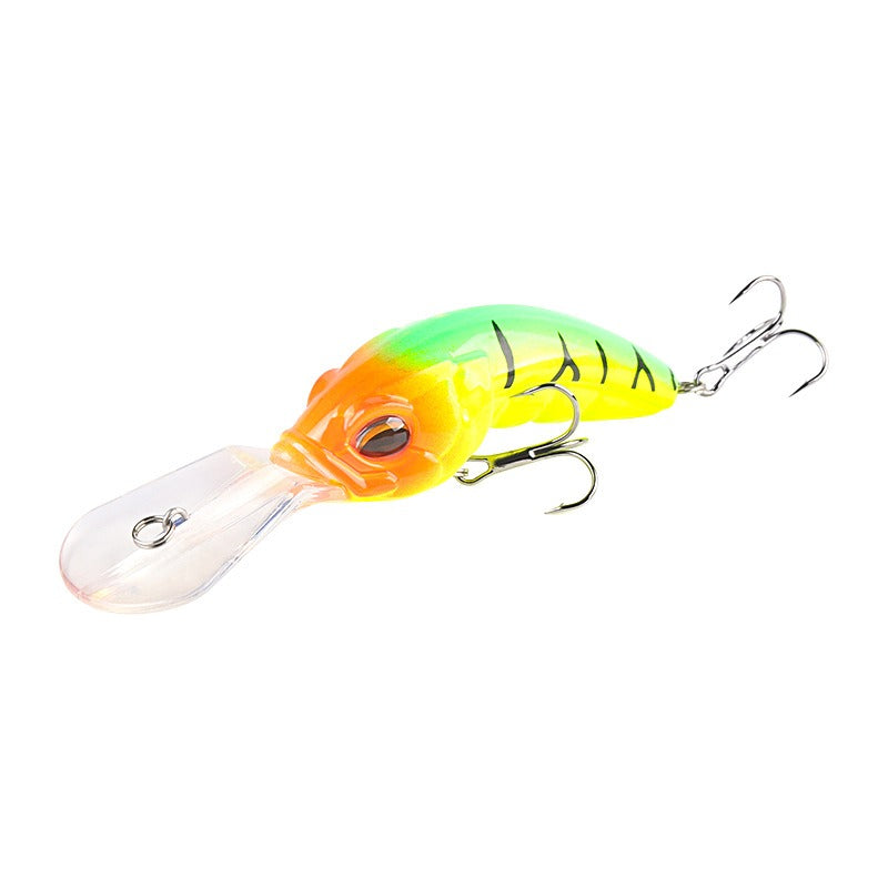 Le leurre de pêche plongeant à large langue - 10,4 cm, 14,5 g