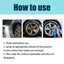 Iron Powder Remover, Strong Cleaning Reconditioning Rust Remover Spray For Car Metal Parts - Korvel