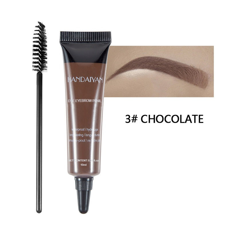 Handaiyan Styled Eyebrow Gel Waterproof and Non Halogenic Liquid Eyebrow Dyeing Cream Wild Eyebrow Holder - Korvel