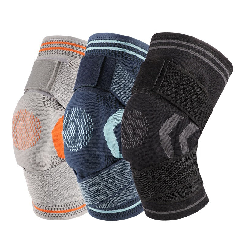 Anti collision sports knee pads basketball equipment men's and women's running football knee protectors - Korvel