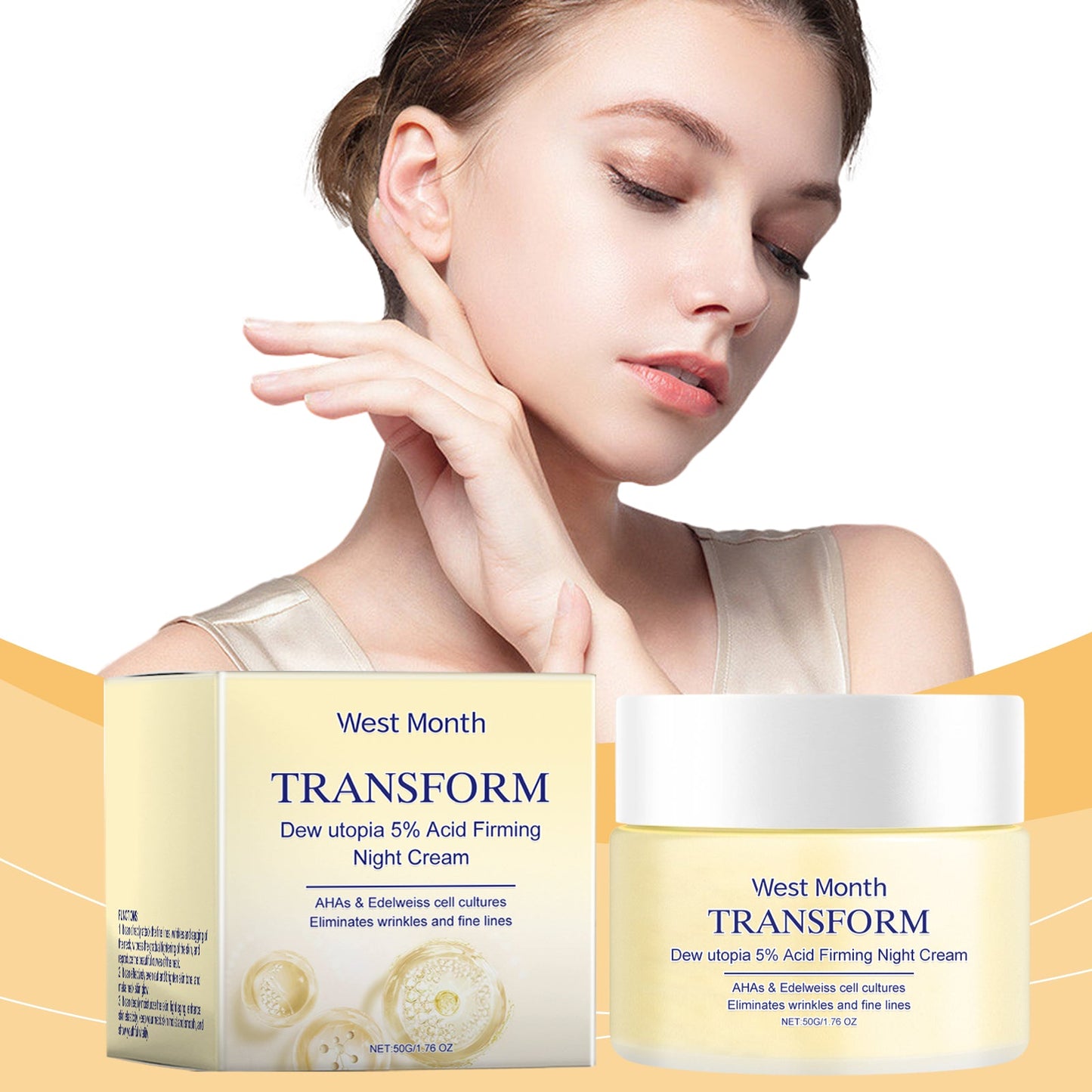 Crema Reafirmante Premium para una Textura de Piel Mejorada