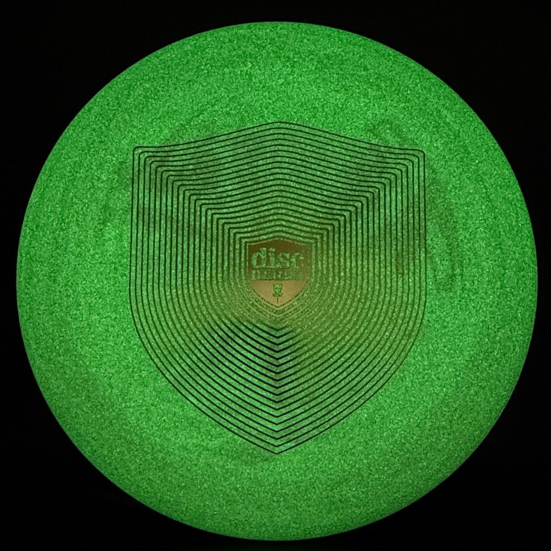 Glow P-Line P1x (Flex 2) Disc Golf Putter - XL Shield MB 25