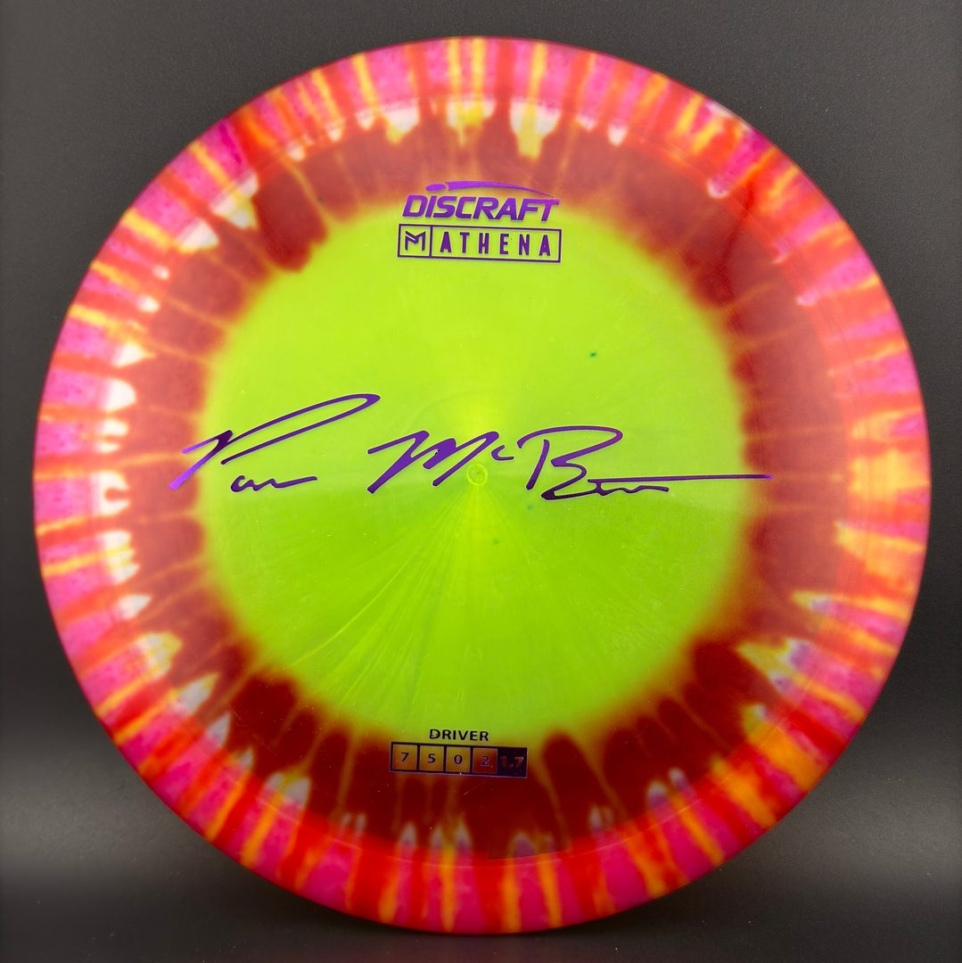 Discraft Fly Dye Z Athena Disc - Édition Paul McBeth
