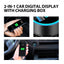2-In-I Sterl Th Car Signal Jammer With Charging Pod, Car Dual USB Interface Mobile Phone Multi-Function Charger - Korvel