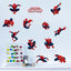 Spider Man Wall Sticker for Children's Rooms