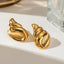 Elegant 18K Gold-Plated Conch Earrings