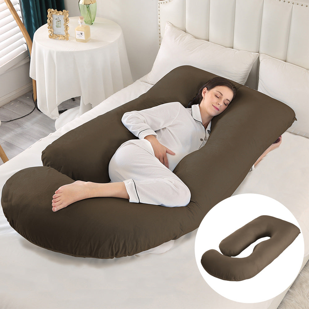 J-Shaped Pregnancy Pillow for Side Sleepers