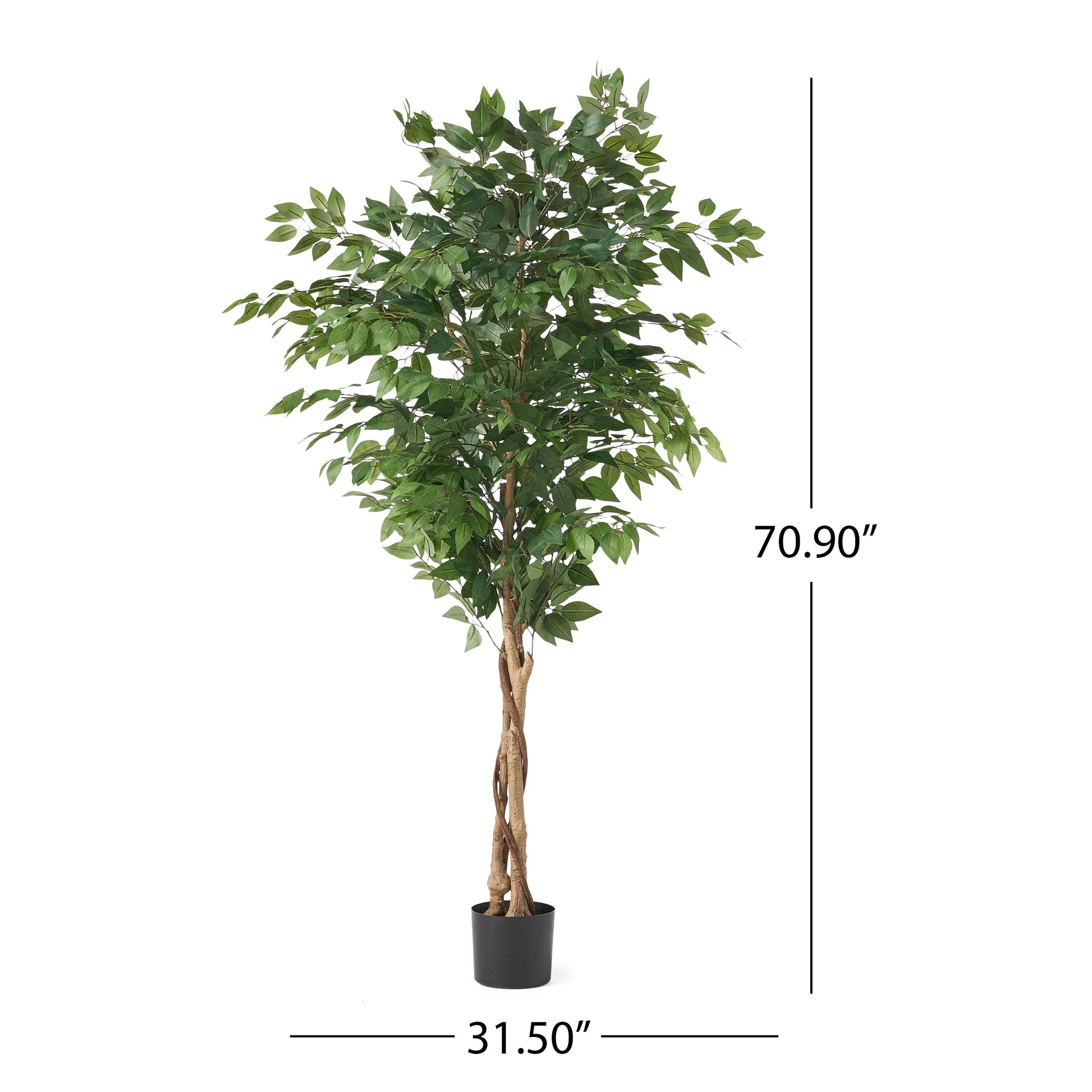 180CM ARTIFICIAL FICUS TREE - Korvel