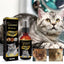 Cat Ringworm Spray, Pet Cats Anti-Mite Cat Moss Care Skin External Use Anti-Itch Spray - Korvel