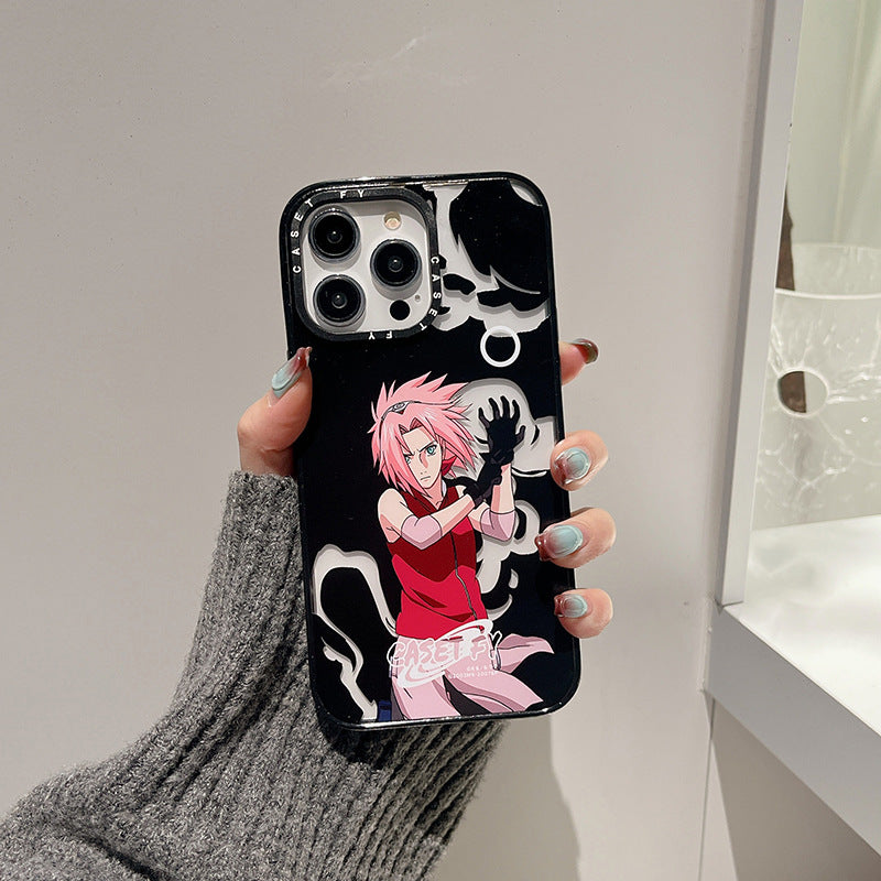 Upgraded version of Naruto suitable for Apple iPhone 15 ProMax phone case 14 Pro trendy brand 13/12 hard case - Korvel