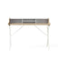 Elegant White Computer Desk for Modern Offices