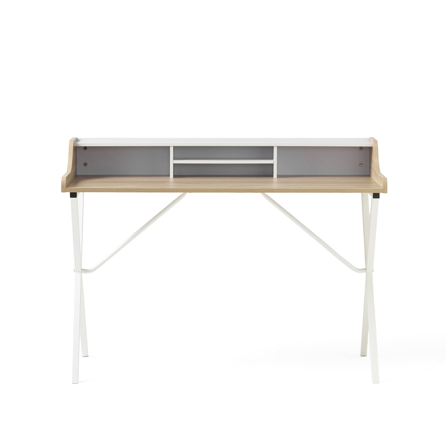 Elegant White Computer Desk for Modern Offices