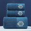 Towel Set Of Pure Cotton Towel Bath Towel Three-Piece Gift Set Xinjiang Cotton - Korvel