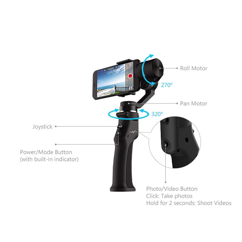 Beyondsky Eyemind Smartphone Handheld Gimbal 3-Axis Stabilizer - Korvel