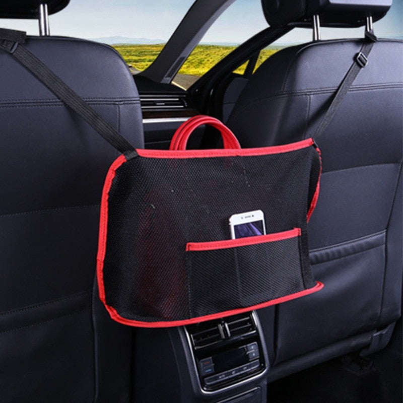 Universal Car Net Pocket Handbag Holder Organizer